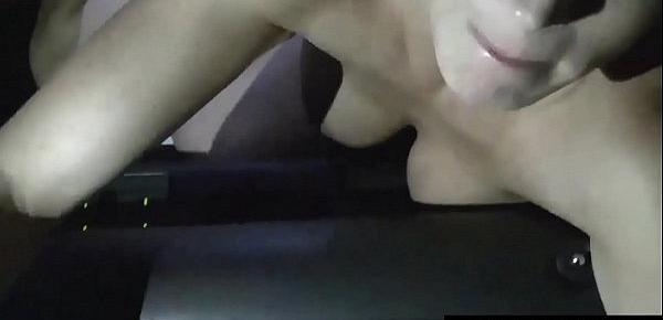  Amateur BlowJob By Freckly Its Cleo Out Of Her Car Window!